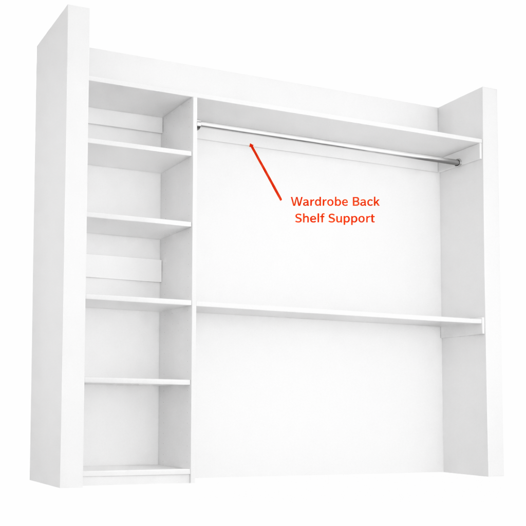 Back Rail Shelf Support 0