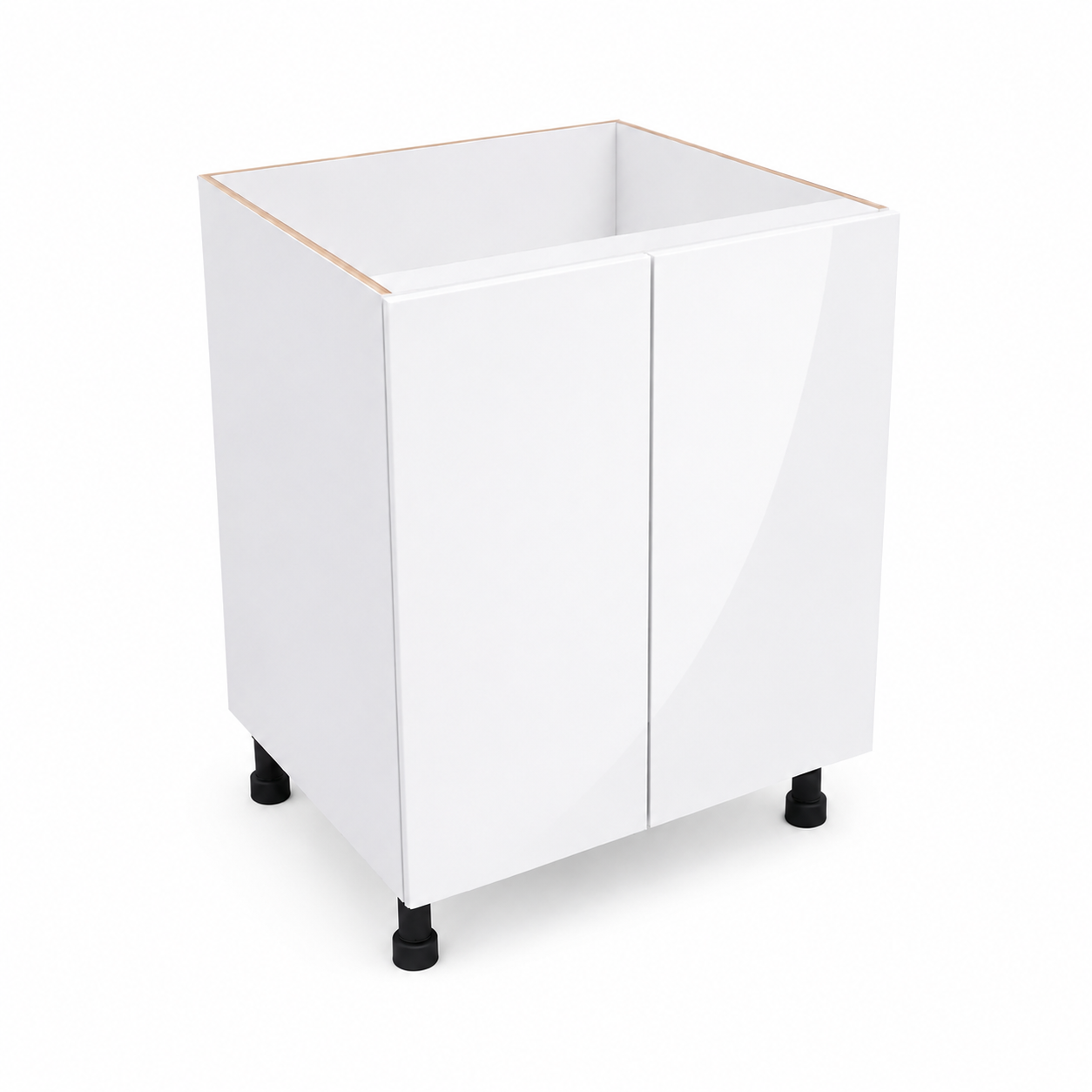 Base Cabinet Double Polar White Matt Doors
