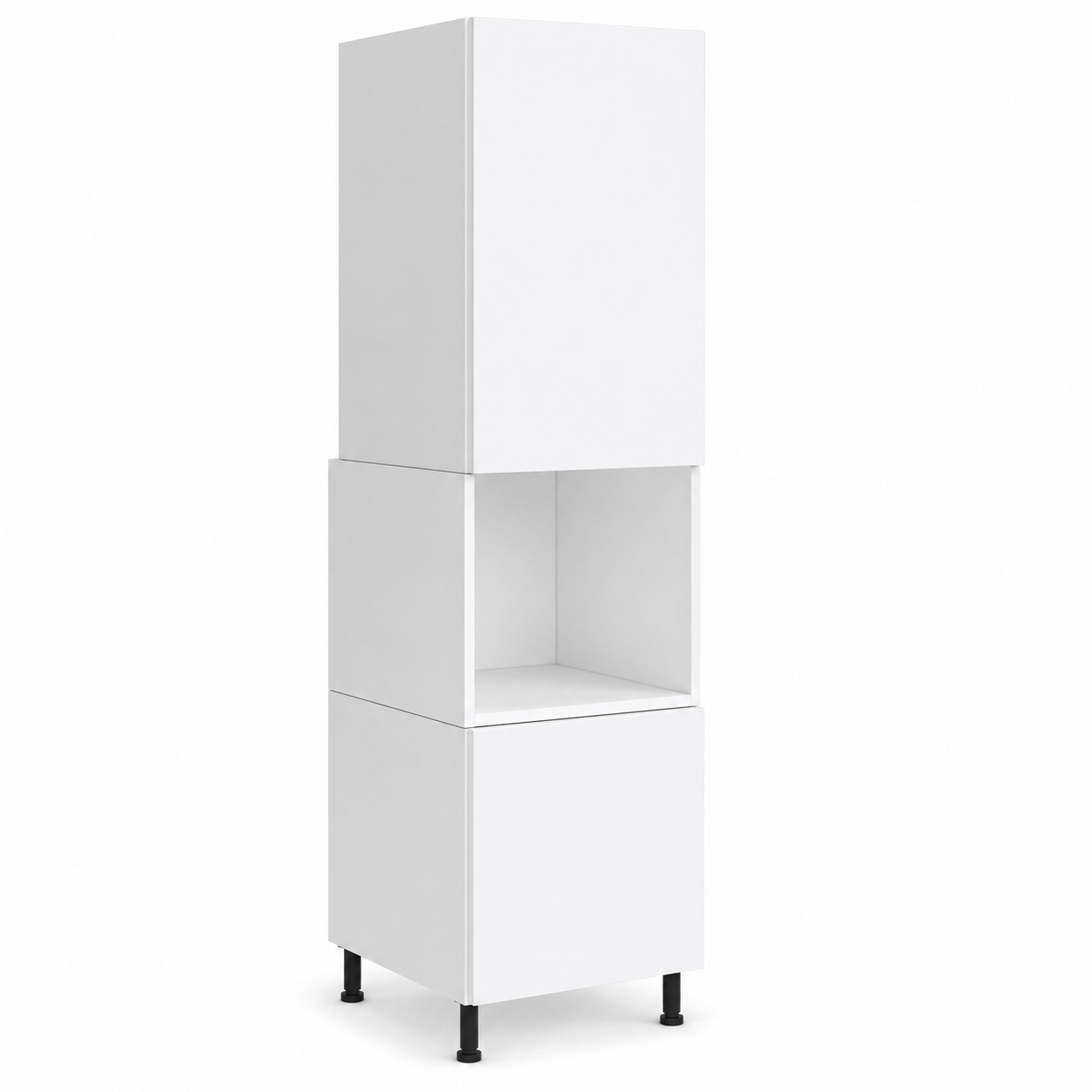 Tall Cabinet & Oven Space With Polar White Matt Doors