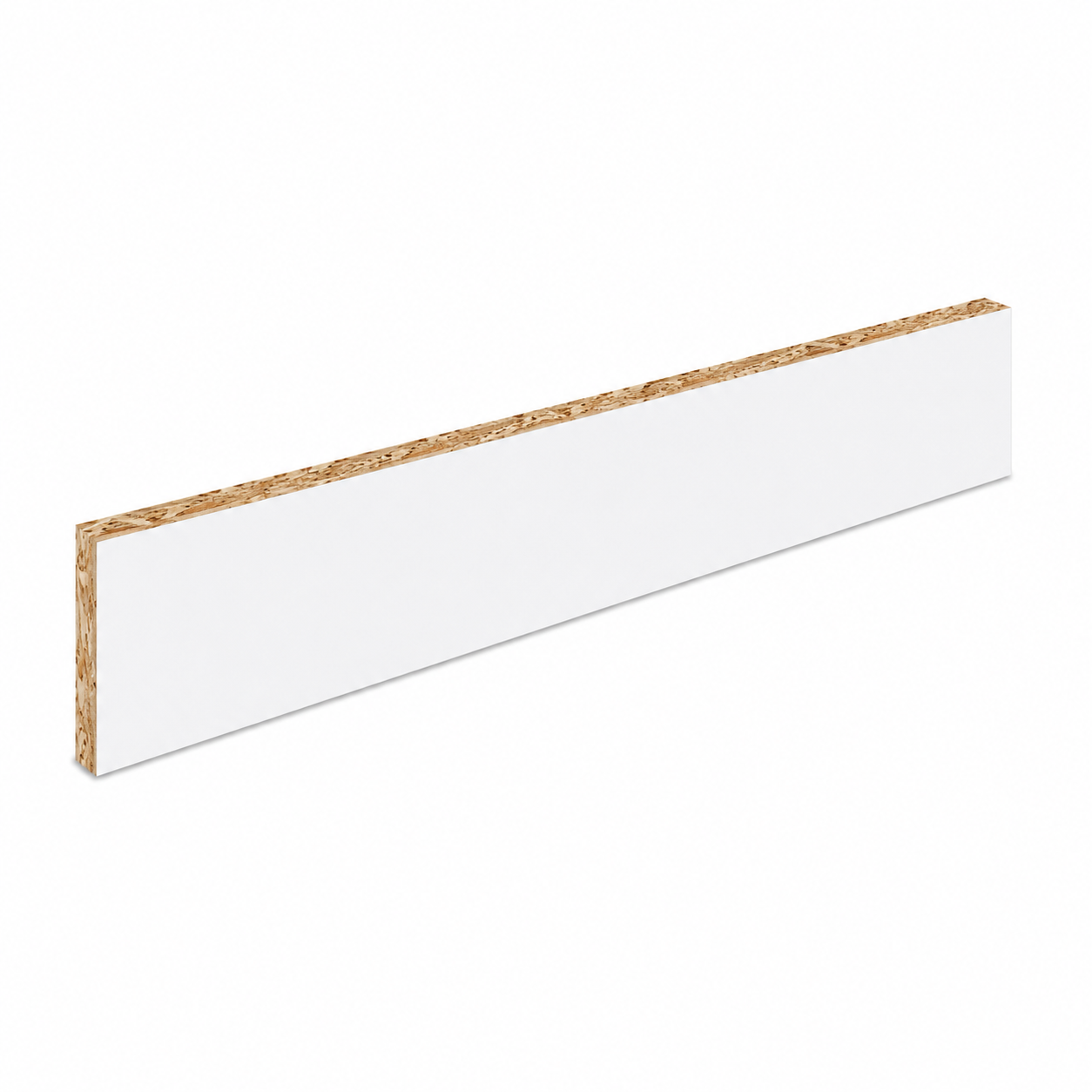 Kicker Face White Melamine