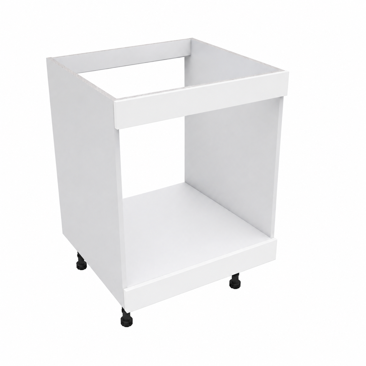 Oven Cabinet with Polar White Matt Fix Panels 