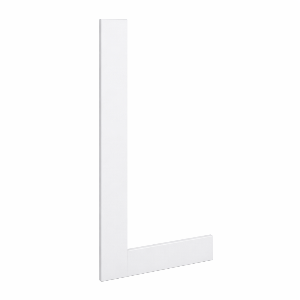 Wall Cabinets L Filler White Melamine
