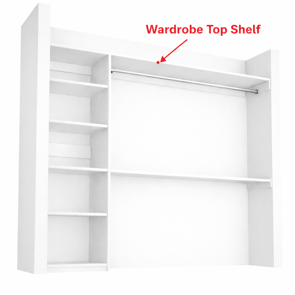 Wardrobe Top Shelf